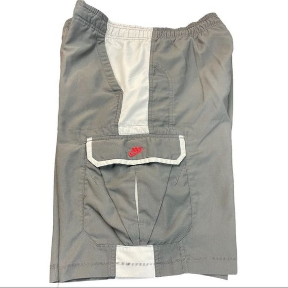 Nike Shorts Mens Grey and White